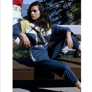 UO Ari Blue Coverall Jumpsuit overall workwear